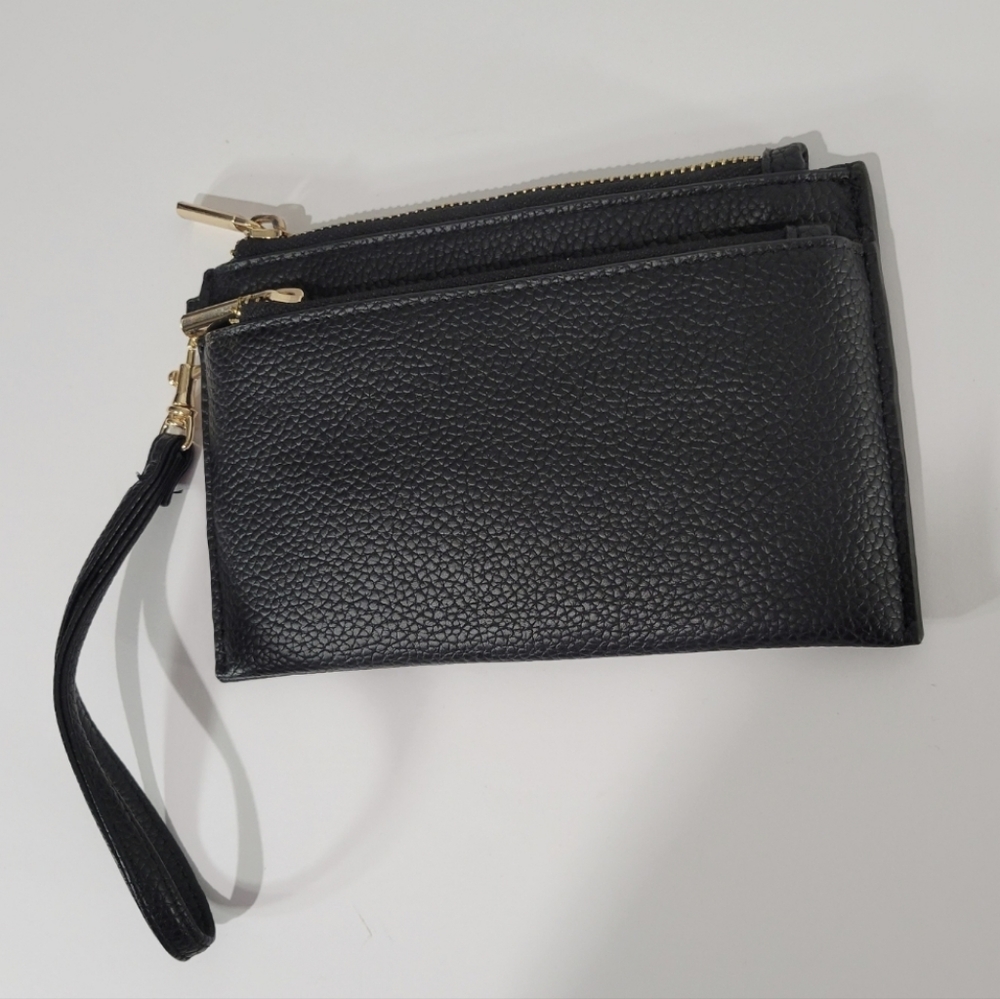 A new day like new black wristlet